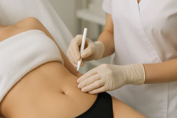 Lipodissolve / Fat Removal Middle Right